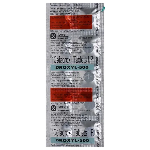 droxyl 500mg tablet 10's